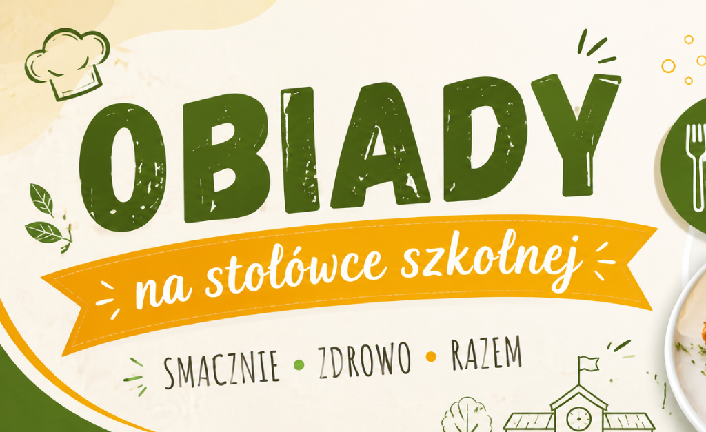 W roku szkolnym 2026/2027:
Obiady będzie dostarczać firma cateringowa - "Rewolucja – usługi ca…