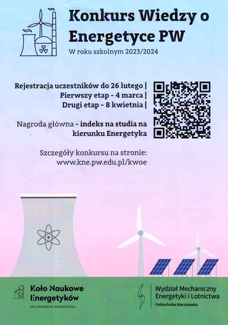 konkurs wiedzy o energetyce