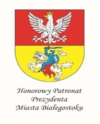 logo patronatu prezydenta Białegostoku