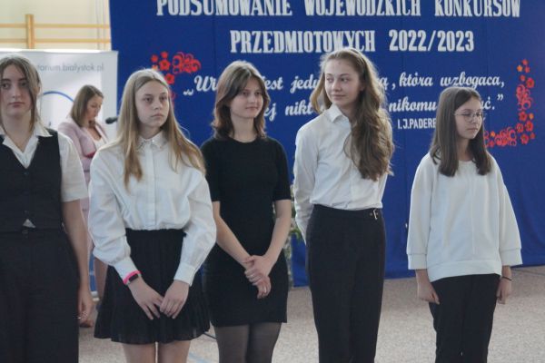 Uroczyste podsumowanie wojewódzkich konkursów przedmiotowych