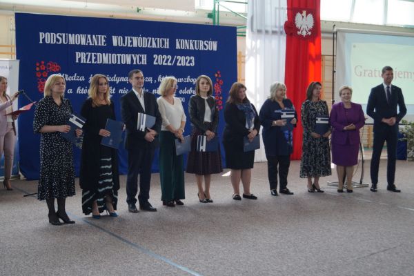 Uroczyste podsumowanie wojewódzkich konkursów przedmiotowych