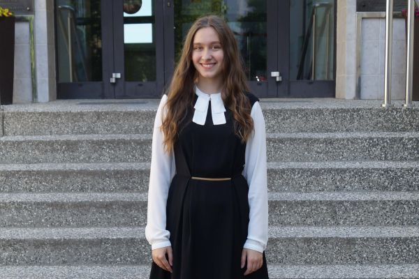 Wojewódzki Konkurs Historyczny - kliknięcie spowoduje powiększenie zdjęcia Laureaci: Anna Ptaszyńska (8B)