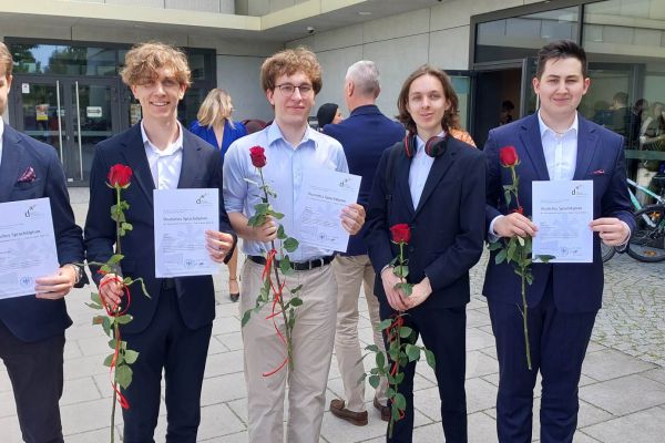 Uroczystość wręczenia Niemieckich Dyplomów Językowych Deutsches Sprachdiplom II ‘2023