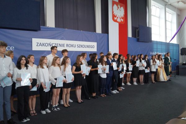 Zakończenie roku szkolnego w klasach ósmych