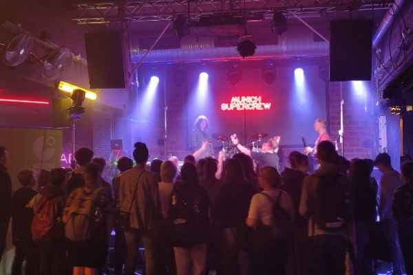 Koncert zespołu - widownia