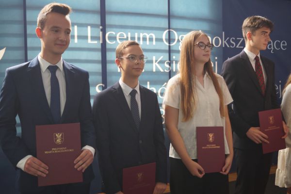 Uroczystość wręczenia astypendiów Prezydenta Miasta Białegostoku