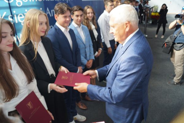 Uroczystość wręczenia astypendiów Prezydenta Miasta Białegostoku