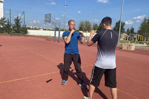 Pokaz karate p.prof. Andrzeja Czołpińskiego