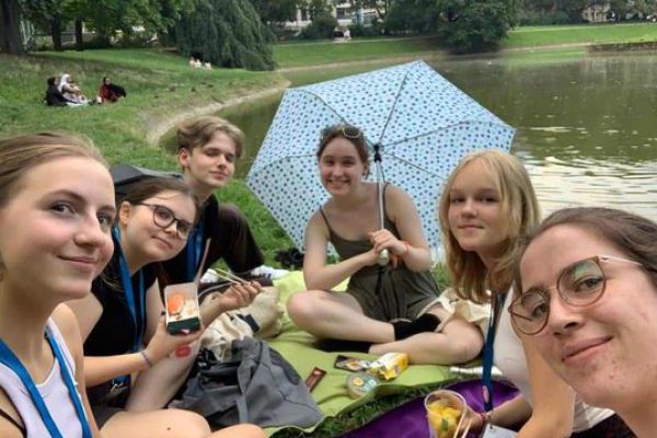 Uczestnicy stypendium Instytutu Goethego 