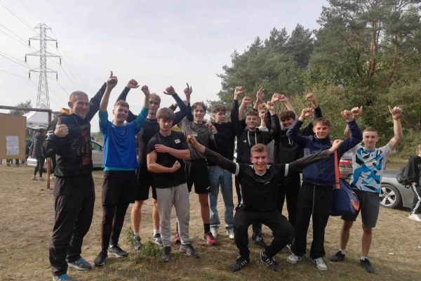 Skład reprezentacji chłopców z p.prof.Andrzejem Czołpińskim