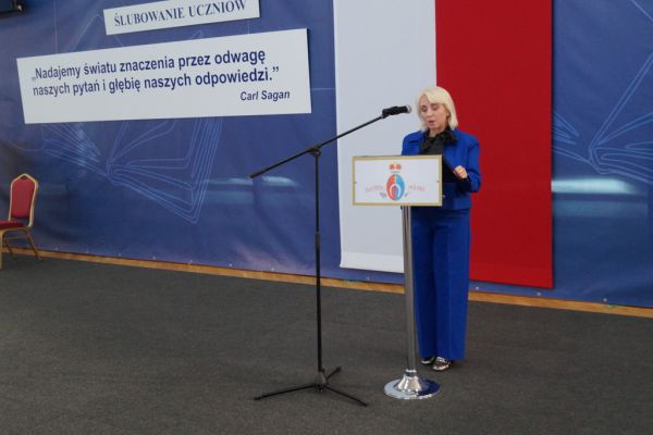 Ślubowanie klas pierwszych liceum