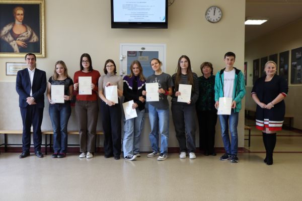 Otwarcie Szkolnej Galerii Młodych Talentów