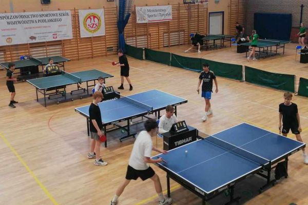 Igrzyska Młodzieży Szkolnej w Tenisie Stołowym