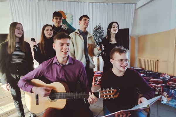 Koncert kolęd w Specjalnym Ośrodku Szkolno-Wychowawczym