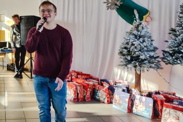 Koncert kolęd w Specjalnym Ośrodku Szkolno-Wychowawczym