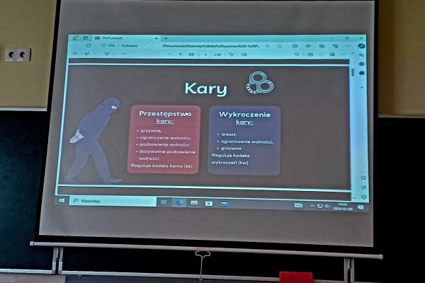 Prelekcja Pani A. Pietrasz