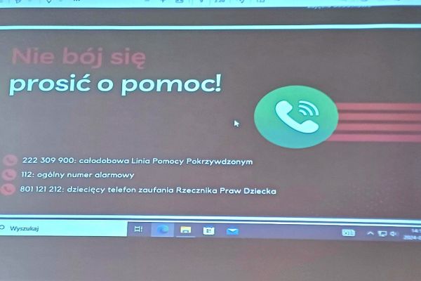 Prelekcja Pani A. Pietrasz