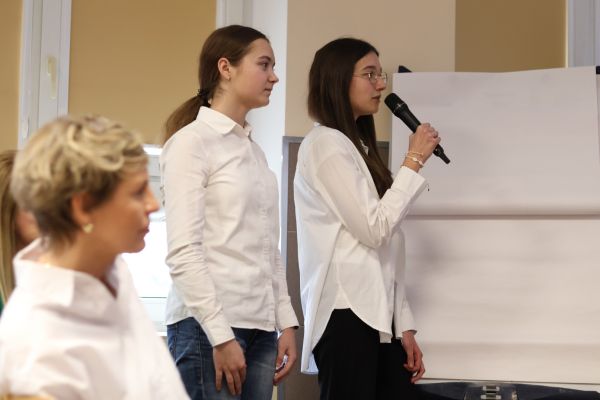 Goście z Instytutu Goethego - kliknięcie spowoduje powiększenie zdjęcia Goście z Instytutu Goethego