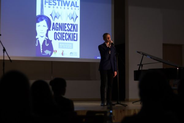 Festiwal Twórczości Agnieszki Osieckiej - kliknięcie spowoduje powiększenie zdjęcia Festiwal Twórczości Agnieszki Osieckiej