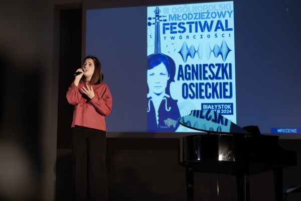 Finał Festiwalu Twórczości Agnieszki Osieckiej - kliknięcie spowoduje powiększenie zdjęcia Finał Festiwalu Twórczości Agnieszki Osieckiej