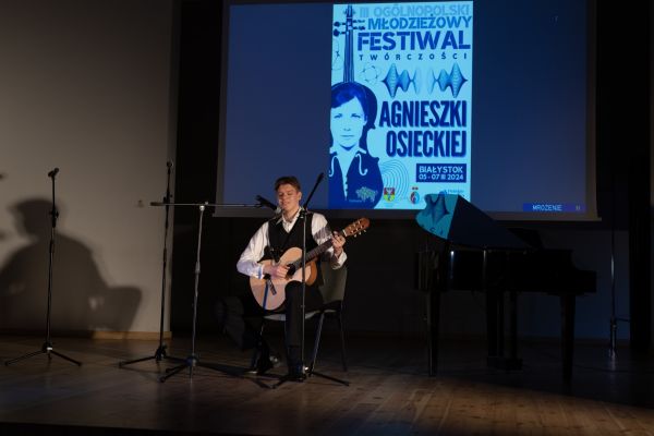 Finał Festiwalu Twórczości Agnieszki Osieckiej - kliknięcie spowoduje powiększenie zdjęcia Finał Festiwalu Twórczości Agnieszki Osieckiej