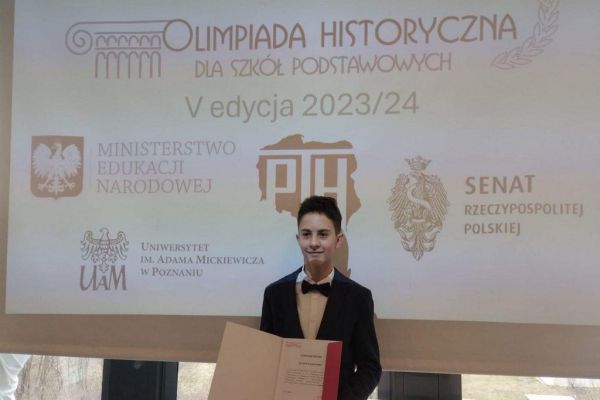 Olimpiada Historyczna - kliknięcie spowoduje powiększenie zdjęcia Olimpiada Historyczna