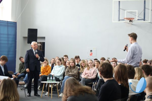 Spotkanie z Prezydentem - kliknięcie na zdjęcie spowoduje powiększenie Spotkanie z Prezydentem