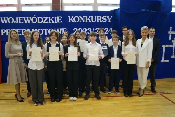Podsumowanie Wojewódzkich Konkursów Przedmiotowych- kliknięcie spowoduje powiększenie zdjęcia Podsumowanie Wojewódzkich Konkursów Przedmiotowych