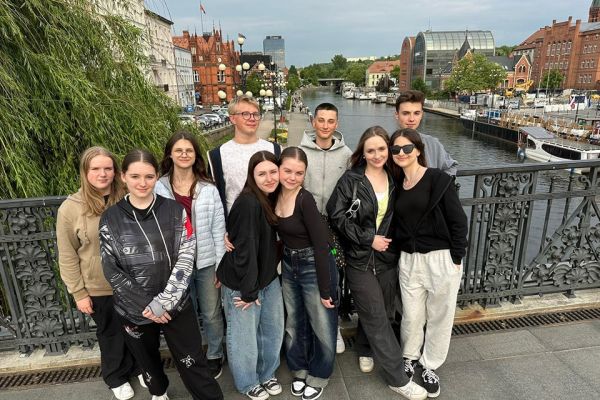 Nad kanałem w Bydgoszczy - kliknięcie spowoduje powiększenie zdjęcia Nad kanałem w Bydgoszczy