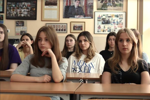 Spotkanie z panią Bianką Zalewską - kliknięcie spowoduje powiększenie zdjęcia Spotkanie z panią Bianką Zalewską