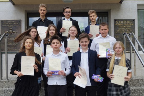 Wojewódzki Konkurs Matematyczny - kliknięcie spowoduje powiększenie zdjęcia Wojewódzki Konkurs Matematyczny