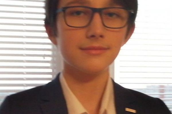 Błażej Bobowik 8b - finalista - kliknięcie spowoduje powiększenie zdjęcia Błażej Bobowik 8b