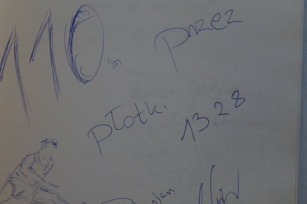 Wpis do kroniki - kliknięcie spowoduje powiększenie zdjęcia Wpis do kroniki - Damian Czykier