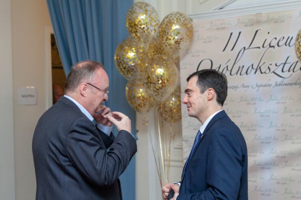 Pan dyrektor i zaproszeni goście - kliknięcie spowoduje powiększenie zdjęcia Pan dyrektor i zaproszeni goście