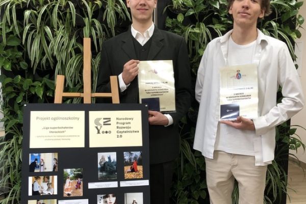 II miejsce Marcel Nytko, Miłosz Mancewicz 