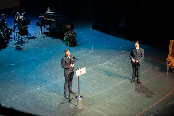 Przemówienie Rafał Rudnicki- kliknięcie spowoduje powiększenie zdjęcia Przemówienie Rafał Rudnicki