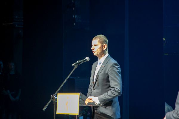 Przemówienie Minister Edukacji- kliknięcie spowoduje powiększenie zdjęcia Przemówienie Minister Edukacji