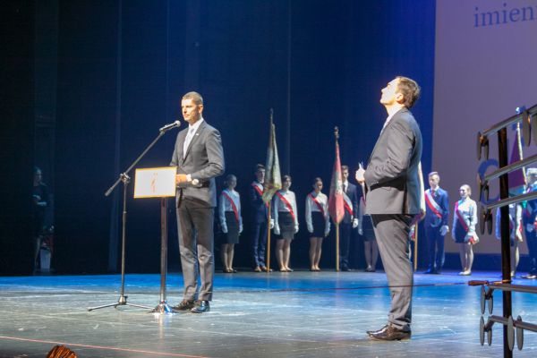 Przemówienie Minister Edukacji- kliknięcie spowoduje powiększenie zdjęcia Przemówienie Minister Edukacji