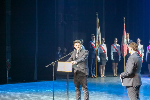 Przemówienie zaproszony gość- kliknięcie spowoduje powiększenie zdjęcia Przemówienie, zaproszony gość