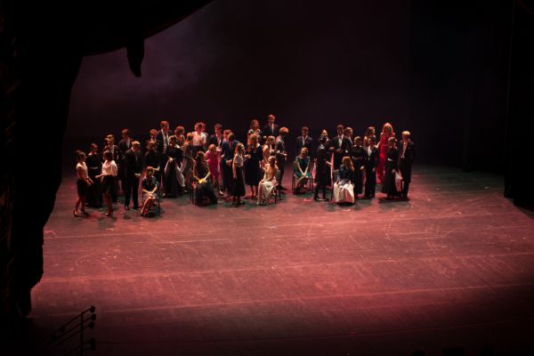 Jubileuszowy spektakl- kliknięcie spowoduje powiększenie zdjęcia Jubileuszowy spektakl