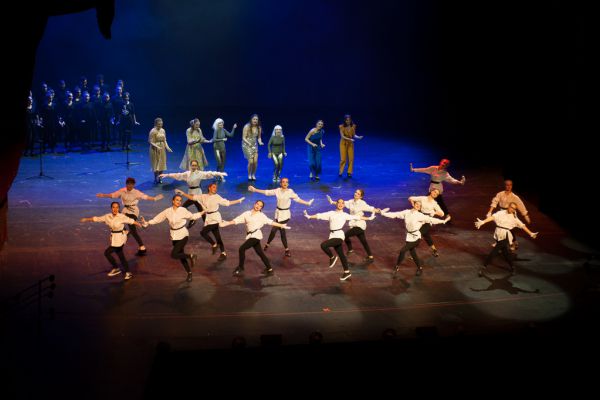 Jubileuszowy spektakl- kliknięcie spowoduje powiększenie zdjęcia Jubileuszowy spektakl