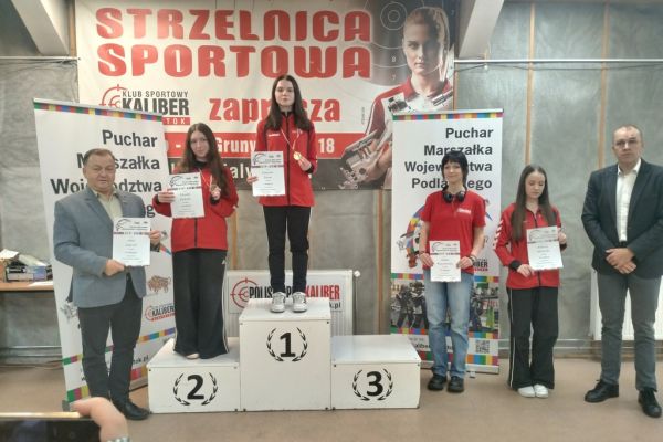 Faustyna Żywno na podium