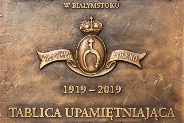 Tablica pamiątkowa 100 lecie szkoły