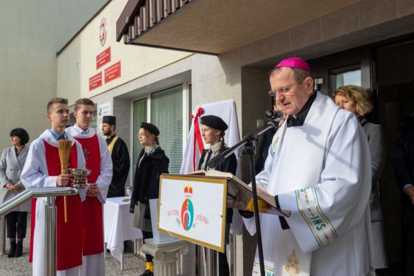 Święcenie tablicy pamiątkowej