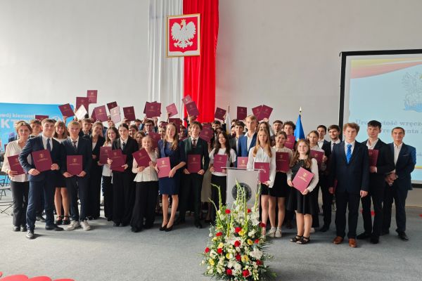 Wręczenie aktów stypendialnych