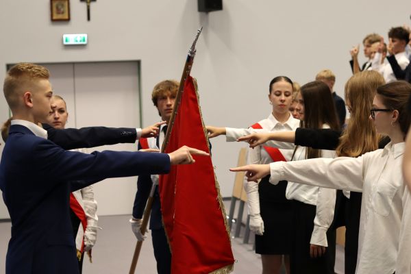 Ślubowanie klas 7 2025 Ślubowanie klas 7 2025