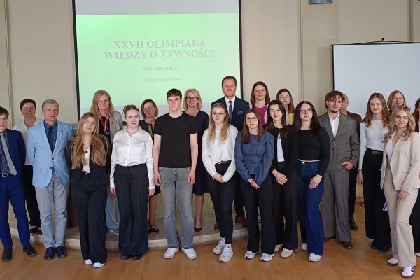 XXVII Ogólnopolska Olimpiada Wiedzy o Żywności