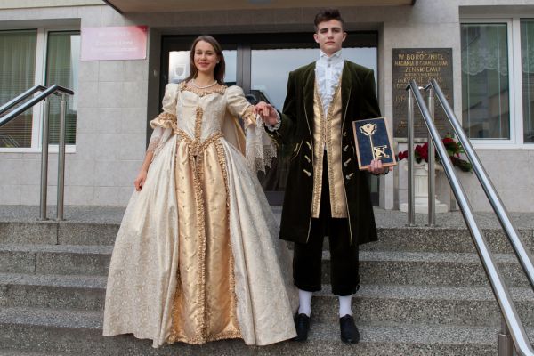 Oliwia Hankowska i Kacper Toczydłowski 