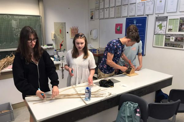 Uczniowie Erasmus, zdjęcie w klasie