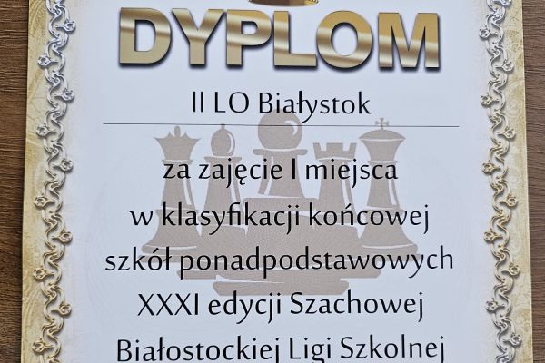 Szachy Liga Szkolna 2026